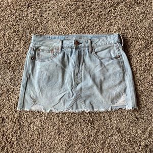 SOLD American Eagle Jean/Denim Skirt size 10 short